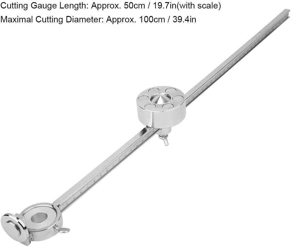 Plasma Cutter Torch Circle Roller Wheel Stainless Steel Cutting Tool Accessories with Scale Ruler for AG60/SG55