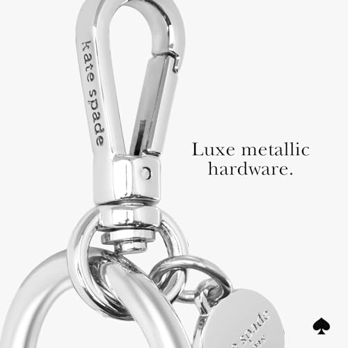 Image of kate spade new york AirTag Charm Keychain - Star-Shaped AirTag Holder