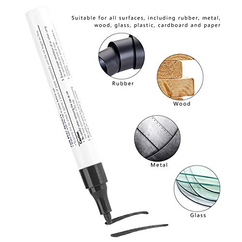 Band Paint Pen, Hoge Temperatuur Weerstand Mark Pen Waterdichte Auto Band Verf Pen Sneldrogende Auto Band Verf Pen voor… - Image 5