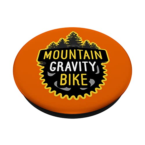 Logo Mountain Gravity Bike PopSockets PopGrip
