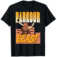 Bestia del Parkour Estilo Urbano Potencia energía Camiseta