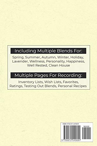 Currently Under the Influence of Oils: An Essential Accessory and Gift for Every Aromatherapy Lovers Toolbox with Recipes and Places to Record Inventory, Ratings, Blends and More 41ilBCHqiCL. SL500 - Currently Under the Influence of Oils: An Essential Accessory and Gift for Every Aromatherapy Lovers Toolbox with Recipes and Places to Record Inventory, Ratings, Blends and More