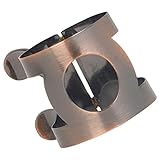 Gatuida Ligadura Ajustable de Latón para Clip Metálico Durable y Resistente Accesorio para Instrumentos de Viento Clip Abs