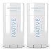 Native Deodorant Powder & Cotton 2.65oz (2 pack)