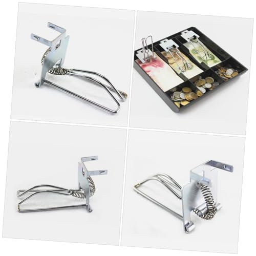 3pcs Money Tray Clips for Cash Registers Replacement Cash Fixing Clamps Secure and Easy to Use for Business Use3