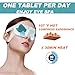 50 Packs Steam Eye Mask for Dry Eyes, Self Heated Sleep Eye Mask Disposable Warm Compress for Eyes, Relieves Dry Eye Eye Strain, Dark Circles, Puffiness,Microgroove (Natural Unscented)