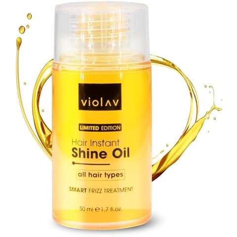 VIOLAV Heat Protectant Hair Oil Cover