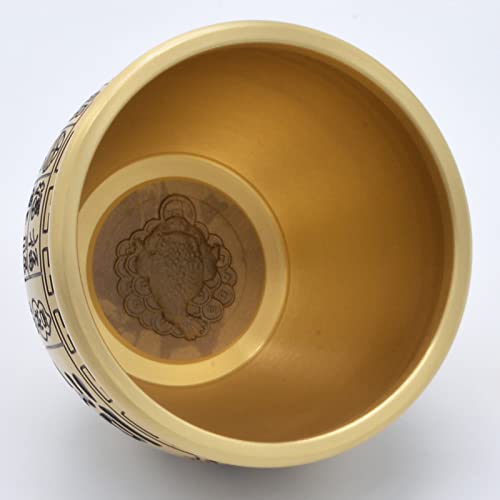 Tazón de oro chino Juanxian Fortune Wealth Bowl con acabados de lujo para coleccionistas 7