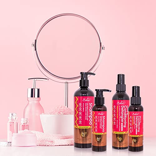 Esha Girl – Wig & Weave Leave-In Conditioner & Detangler – For Human & Synthetic Hair, Wigs, Weaves, Hair Pieces – Fortified With Jojoba Oil – Moisturize, Soften – Pineapple Scent (4 Oz.) #TOP7