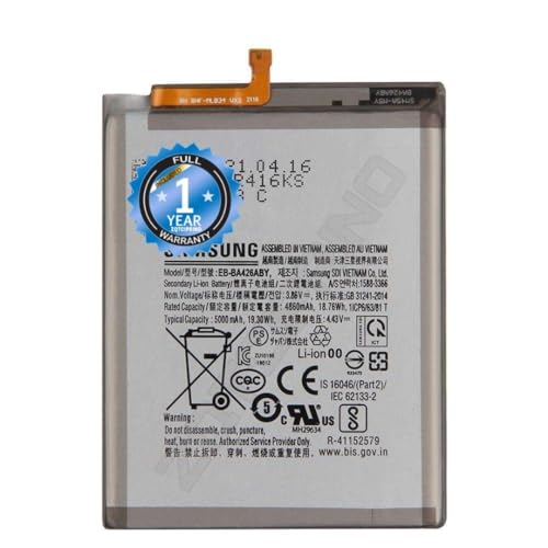 Image of Original EB-BA426ABY Battery for Samsung M42 /5G (A72) A32 /5G M32 /5G M42 /5G A326B Battery with 1 Year Warranty*** (R68)