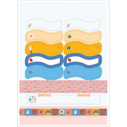 Tilibra - Folhas de Adesivos Notes 6 folhas