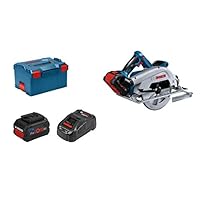 Bosch Professional GKS 18V-68 GC Cordless Circular Saw (Compatible With Guide Rails, Without Batteries And