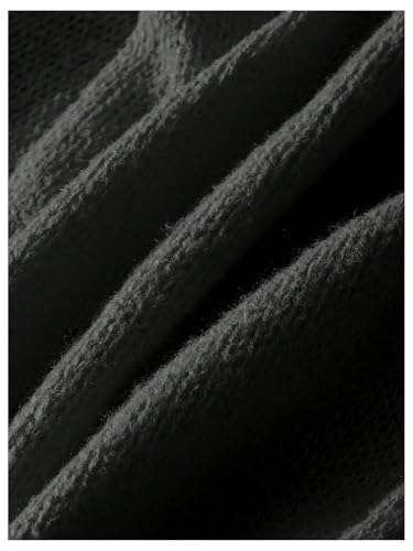 MakeMeChic Women's Plus Size Cardigan Sweater Fall Bow Tie Front Knit Outerwear3