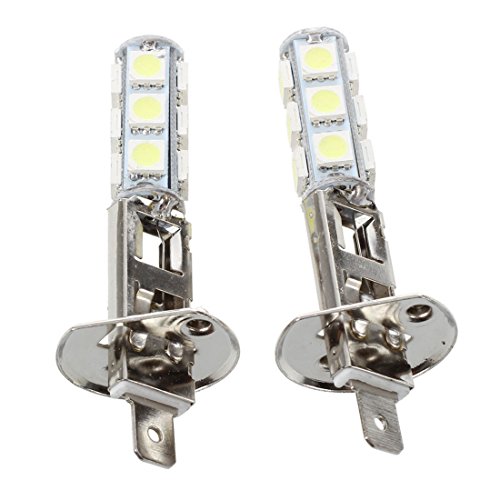 Jandra 2 pz LAMPADE LUCI H1 13 LED 5050 SMD