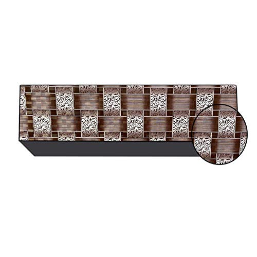 Image of Polycarbonate Water & Dustproof Split Ac Cover for Daikin 1.5 Ton 5 Star Inverter, Copper, Ftkg50tv16u, Gray (Color03)