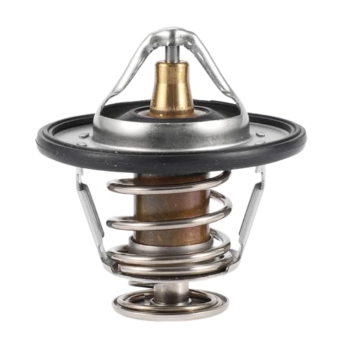 INFINAUTO Car Thermostat, Engine Coolant Thermostats No.19301RBD305 for Honda ACCORD VIII 2008-2015 Metal Silver Tone, 1 Pcs