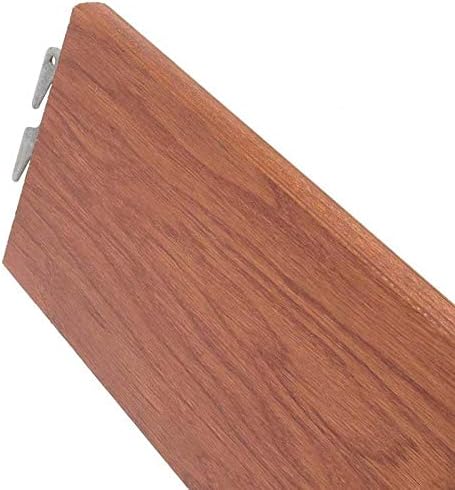 Bed Claw Heavy-Duty Hook-On 82" x 6 " Replacement Queen / King Wood Bed Side Rails, Bed Frame (Light Finish)