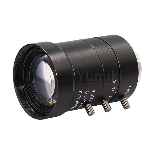 Objectif de vision industrielle HD 16-48mm à monture C pour caméra CCTV