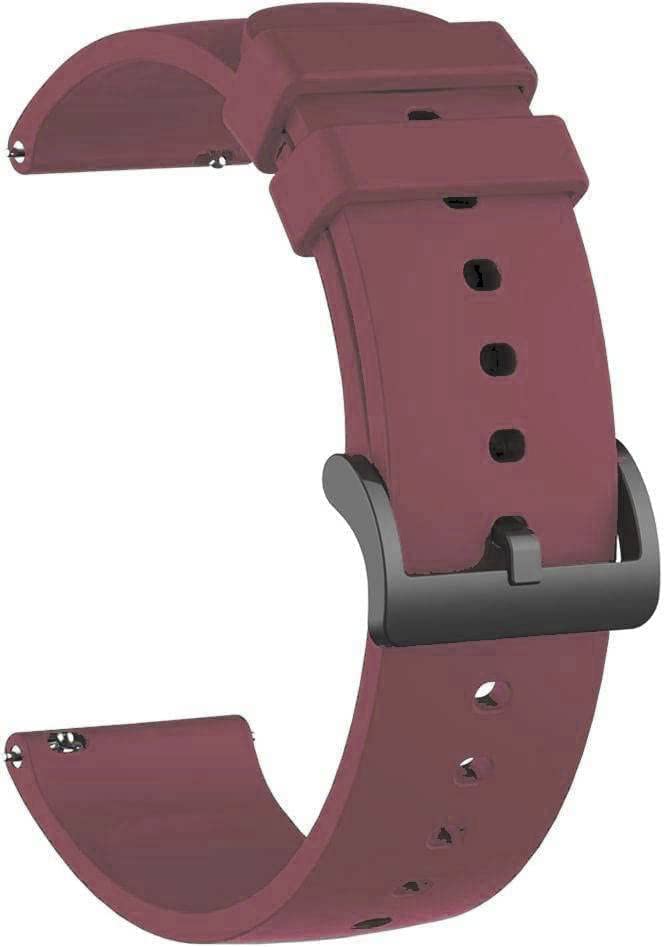 INEFABLE 22mm SmartWatch Strap with Stainless Steel Buckle Compatible with ColorFit Pro 4/Pro 4 Max/Ultra/Ultra 2, Amazfit GTR 47mm/ GTR 2E, Galaxy Watch 3 45mm, Realme S/S Pro-image-9