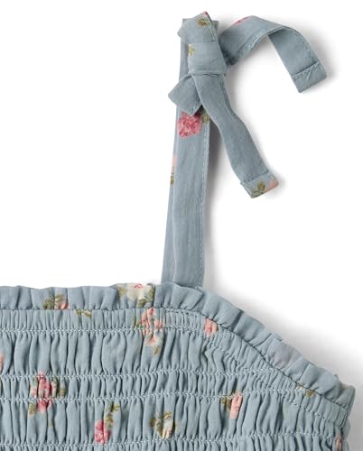 Image of The Children's Place Girls' Smocked Top and Skirt 2 Piece Set