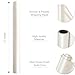 WRAPAHOLIC Cream Pearl Glossy Wrapping Paper,Off White Solid Color Gift Wrapping Paper - Perfect for Birthday,Baby Shower,Wedding,Valentine's Day - 17in x 32.8ft Roll, 46 Sq. Ft