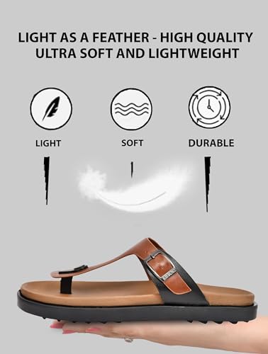 Image of Extra Super Soft Comfortable Cushion with Adjustable Strap Lightweight Sandal Waterproof Pain Relief Anti-Skid Sole Slipper OUTDoor INDoor Stylish Footwear for Women All-Day Comfort BB1105