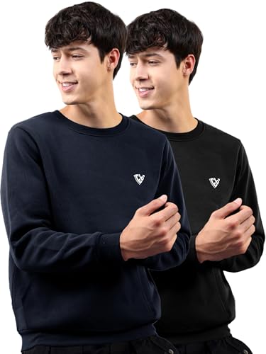Image of Noble Monk Men's Fleece Crew Neck Sweatshirt