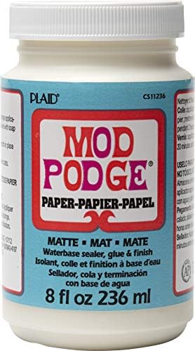 Mod Podge 8 oz Sparkle Waterbase Sealer, Glue and Finish, Clear