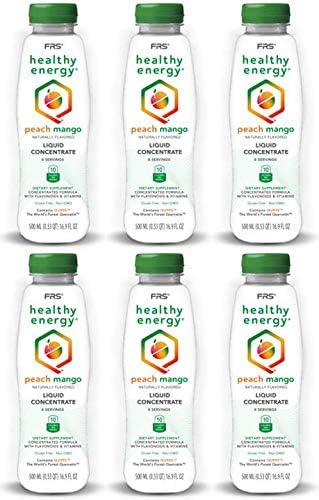 FRS Healthy Energy PeachMango Concentrate 6ct Case