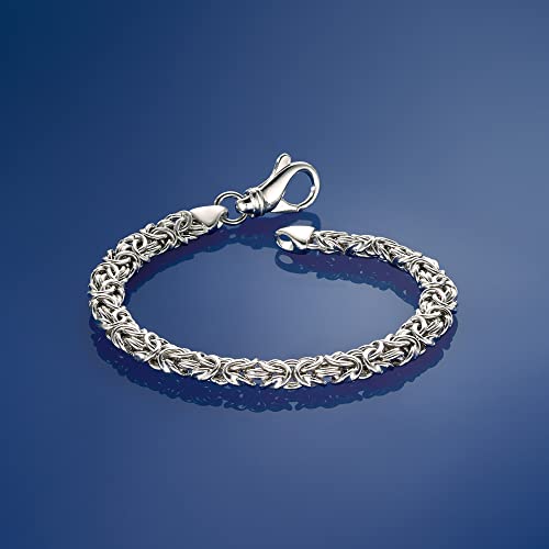 Ross-Simons Sterling Silver Small Byzantine Bracelet4