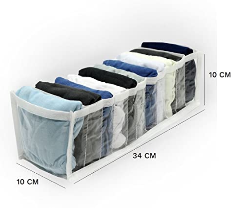 Organizador de Gavetas Transp. - Kit 2 unids.