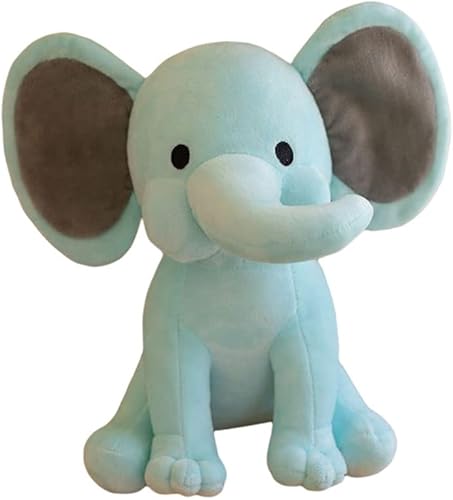 Miniatura 8 de Bedtime Twinkle Toes - Juguetes de peluche de elefante, para niños y niñas, mide 10 pulgadas (cuerpo naranja y orejas blancas)