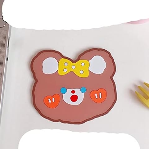 Creative Cloud Shaped Coaster Heat Insulation Cup Pad Cute Placemat Non-slip Silicone Coasters Desktop Decor Cup Mats posavasos-S8 Coaster Cover