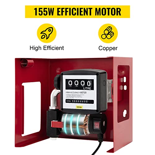 BuoQua Dieselpumpe 40L/min elektrisch 220V mit Automatikfunktion