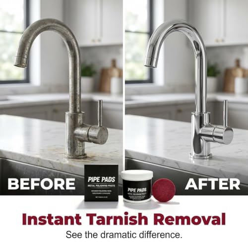Image of Surface Restoration Polish with Pad, Polishing Compound, Multi-Surface Scratch Remover for Leather Wood Marble Countertop Refrigerators & Cookware Ovens Sinks (1 Set)