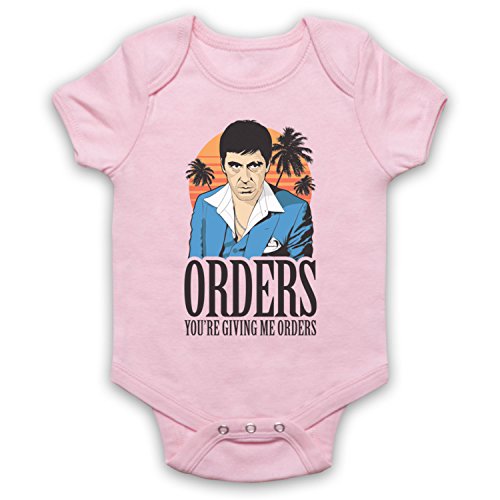 Barboteuse Scarface You're Giving Me Orders body bébé pour les sorties en famille
