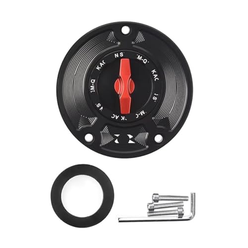 Bouchon réservoir carburant en alliage usiné pour Suzuki GSXR 1000 et SV 650