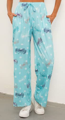 Image of X-Image Women Comfy Casual Pajama Pants with Pockets & Drawstring
