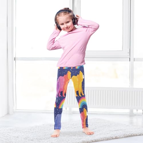 Toddler Girls Leggings Printed Yoga Pants Leggings Cartoon Summer Animals for Kids4