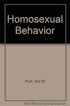Paperback Homosexual Behavior Book