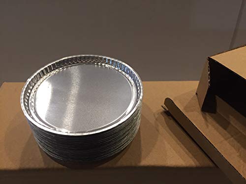 Mettler Style 90mm Disposable Aluminum Weighing Dish/Pans for Moisture Analyzers - 10 Boxes of 50 Pans (500 Total Pans) by Nevada WeighingTM Brand - Thumbnail 5