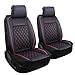 LUCKYMAN CLUB Car Seat Covers for 2 Front Seat Fit Most Sedan SUV Truck Van - Nicely Fit for Kia Sportage Optima Forte Soul Rio NIRO - Airbag Compatible