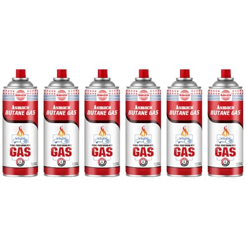 Asmaco Butane Portable Gas - 227G - Set of 06