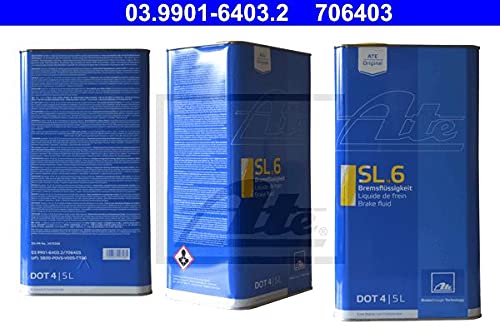 ATE 03.9901-6403.2 Bremsflüssigkeit, 4.5L Volumen