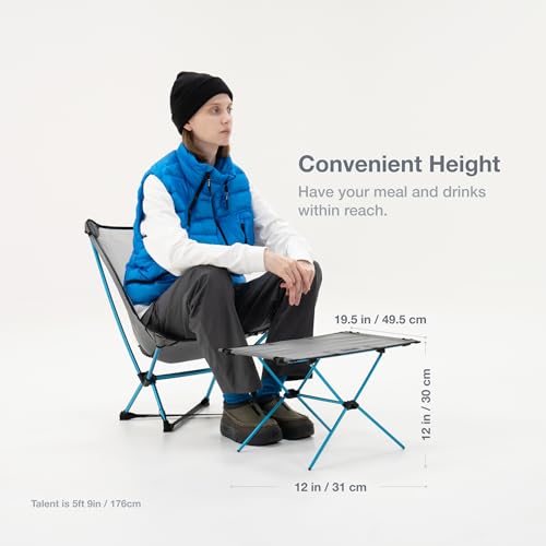 Helinox Table Zero LT, Mesa Ligera Plegable y Portátil, Color Negro, Dimensiones 19.5"x12"x12", Capacidad 4 Personas miniatura 2