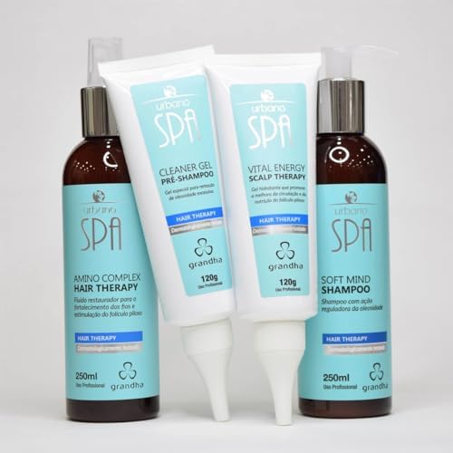 Terapia Capilar Linha Urbano Spa Blue Hair Therapy Tratamento Com...