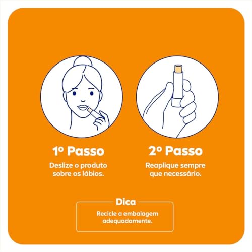 NIVEA Protetor Solar Hidratante Labial Sun Protect FPS 30 4,8 g - Lábios protegidos do sol e do ress