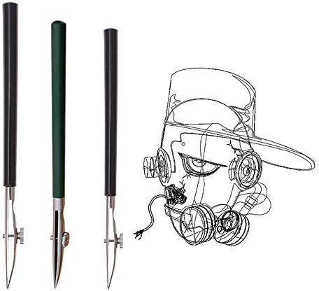 3 Pcs Adjustable Ruling Pen Duck Pen Straight Line Drawing Pen for Masking Fluid Fine Lines (Size S/M/L)