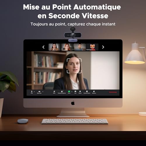 UGREEN FineCam Lite 4K Webcam 30FPS Caméra USB A C PC Autofocus – vue 3