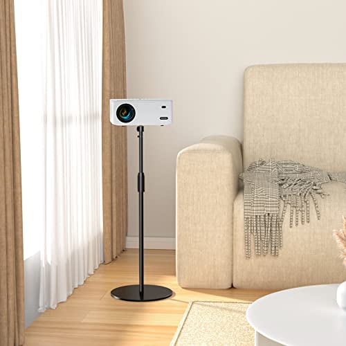 Visulapex Projector Stand, Universal Projector Mount, 360° Rotatable, Height Adjustable, Projector Mount Compatible With Video Projector Vlog Dvr Camera For Home Office #TOP6